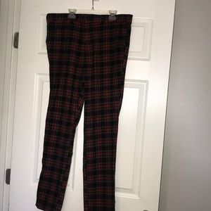 Plaid pants (never worn)